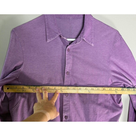 lululemon athletica Pink Dress Shirt - Picture 9 of 11